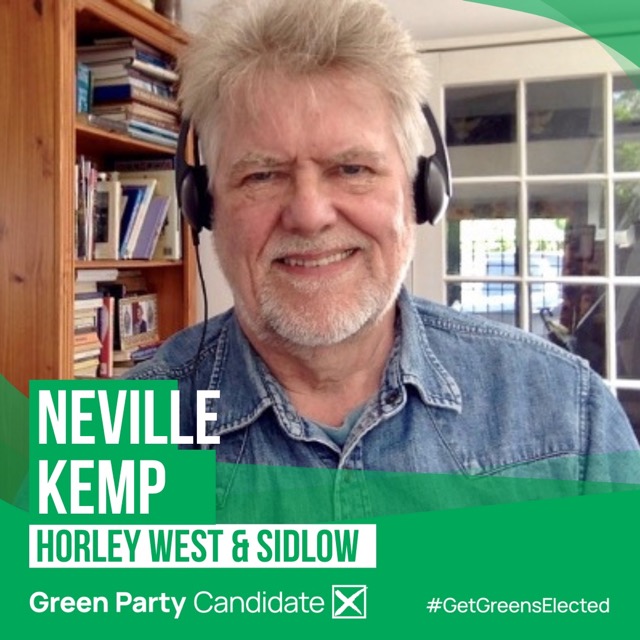 Picture of Neville Kemp, Horley West and Sidlow